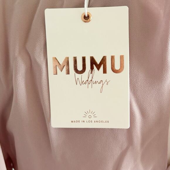 Show Me Your Mumu Emily Maxi Dress Small Pink NWT - Picture 8 of 8